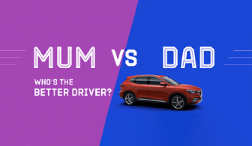 Who’s a better driver, mum or dad?